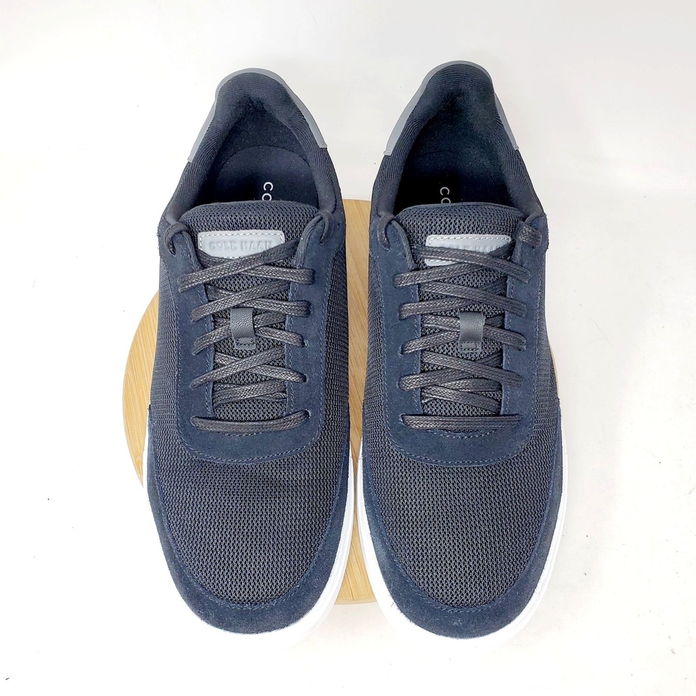 Cole Haan Grand Crosscourt Sideserve Shoes Mens 11 Black Oxford Office Sneaker - Picture 6 of 13
